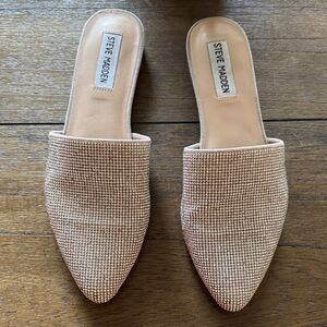 Steve Madden Rhinestone Mules (size 7)